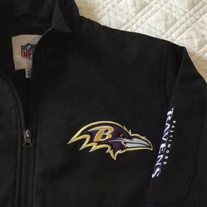 Fleece Lined Ravens Jacket